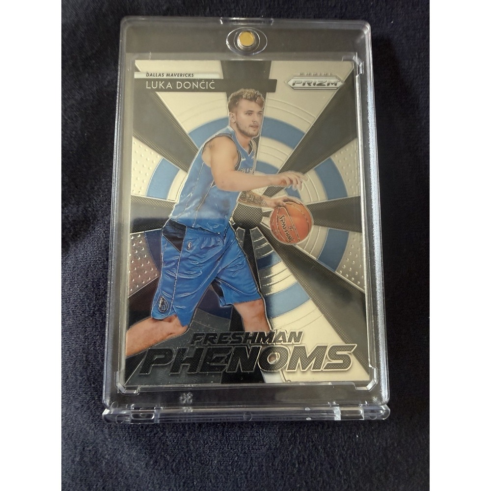 2018-19 Panini Prizm - Freshman Phenoms Luka Dončić #23 Silver Prizm (RC)